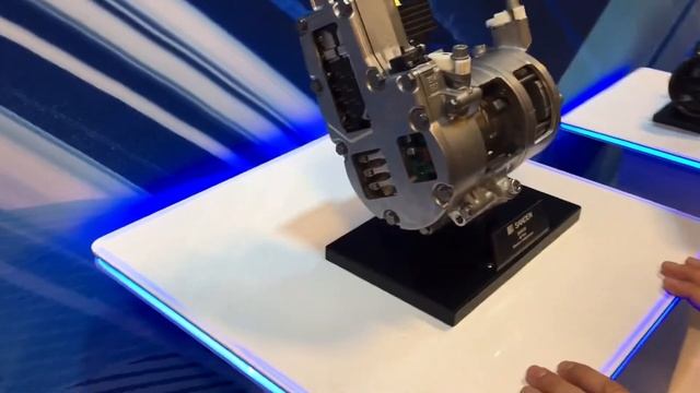 Sanden compressor Booth 2020 MACS convention смотреть онлайн
