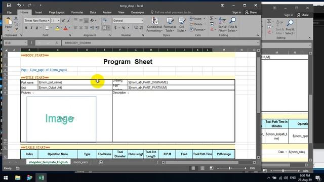 [Nx] CAM Create Customer's Shop Documentation, CAM Sheet смотреть онлайн