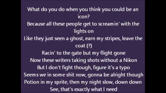 "Thoughts From A Balcony" Mac Miller On Screen Lyrics, Macadelic смотреть онлайн
