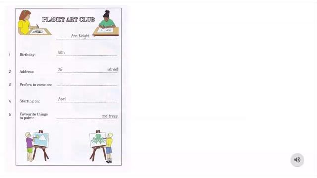 Аудирование для детей Урок 7 Cambridge English Movers/Flyers Listening Test .