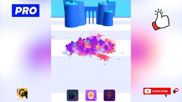 Jelly Clash 3D - NOOB vs PRO vs HACKER смотреть онлайн