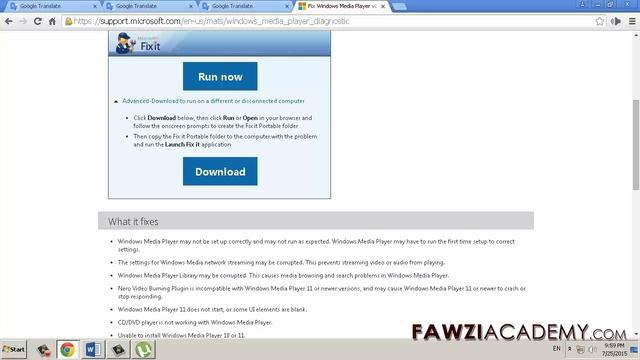 Comment réparer une erreur de Windows Media Player a rencontré un problème смотреть онлайн