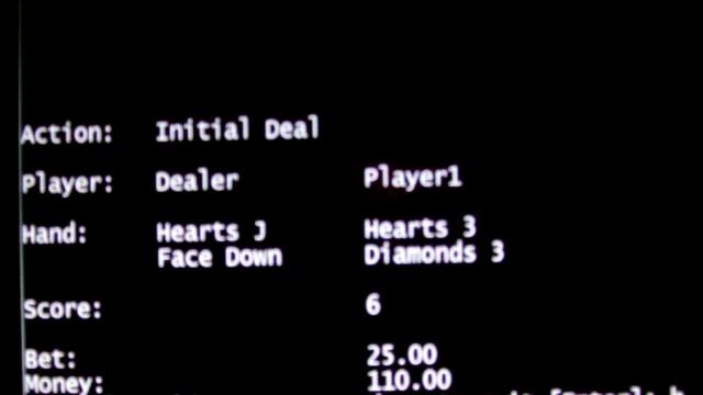 CS 208 BlackJack Game смотреть онлайн
