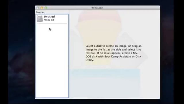 Creating a Winclone Image of the Boot Camp Partition смотреть онлайн