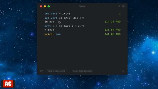 Numi - Type Text to Help Calculating Numbers on Mac (1/2) смотреть онлайн