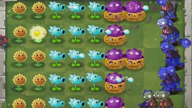 Plants vs Zombies (Brutal Mode) - Adventure Part 2 смотреть онлайн
