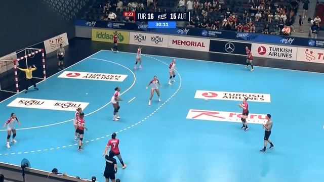 U17 Kızlar Avrupa Hentbol Şampiyonası A Grubu maçı Türkiye 29 - 32 Avusturya смотреть онлайн