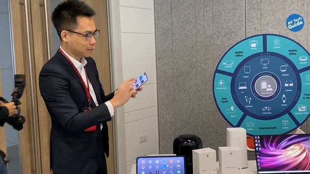 Huawei Seamless Smart AI Life Demo (1+8+N Strategy) สาธิตการใช้งานฟีเจอร์ HUAWEI Share และ MeeTime смотреть онлайн