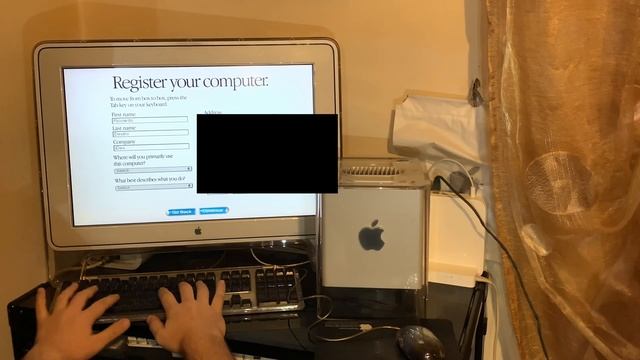 Setting Up Power Mac G4 Cube - Mac OS 9.0.4 [First Boot] [Welcome Video] [Setup] смотреть онлайн