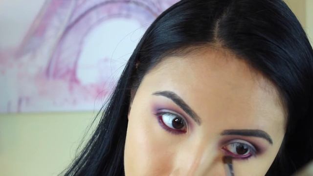 Purple Smokey Eyes & Mauve LIps смотреть онлайн