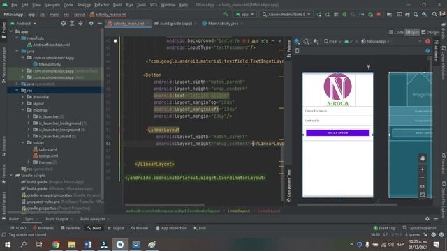 Android Studio App Móvil Tutorial 1-Creación ícono y Login смотреть онлайн