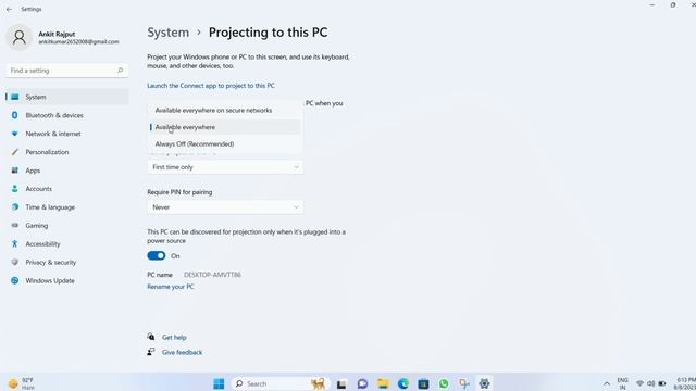 How to Share Mobile Screen on Laptop Windows 11 | Cast Mobile Screen To Laptop | Techster #mirror смотреть онлайн