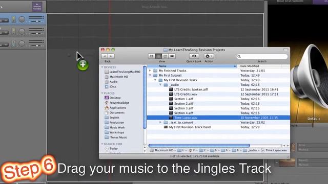 Chapter 3.2 - Importing your Speech & Music into GarageBand смотреть онлайн