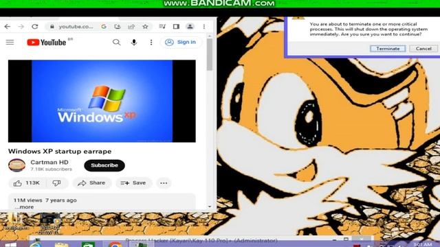 Windows XP Startup Earrape Has BSOD VM (Windows 8.1) смотреть онлайн