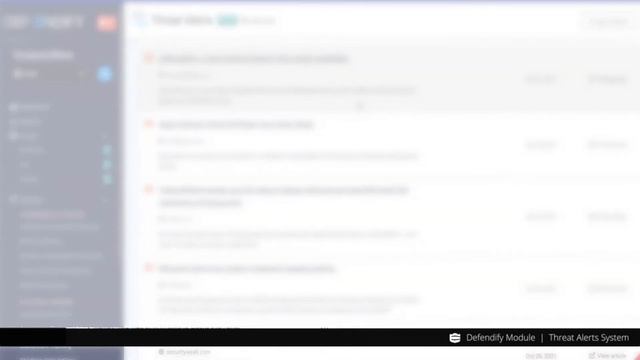 Threat Alerts | Defendify смотреть онлайн