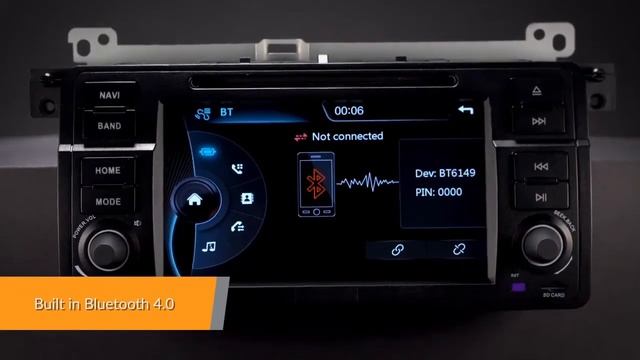 BMW / Rover / MG - 7" WinCE Car DVD Player (PF7346BGT) смотреть онлайн