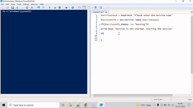 Windows Service Starting in PowerShell смотреть онлайн