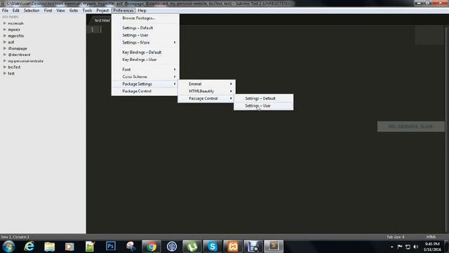 How to setup htmlboiler template package in sublime text editor смотреть онлайн