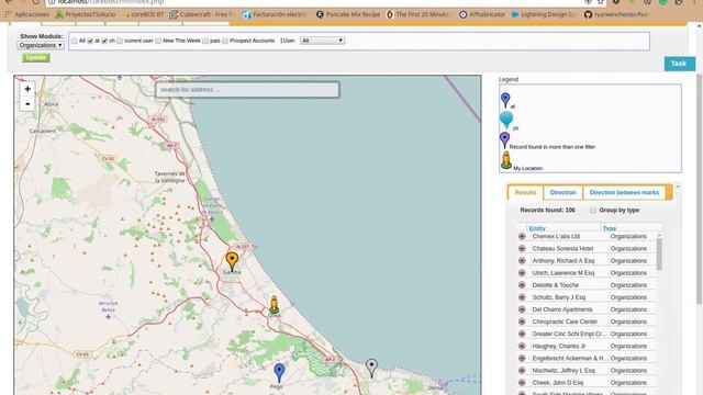 OpenStreetMaps Custom Markers смотреть онлайн