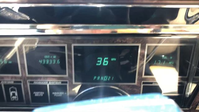 1982 Imperial Sitting Since 1993 EFI Instant MPG Digital Readout смотреть онлайн