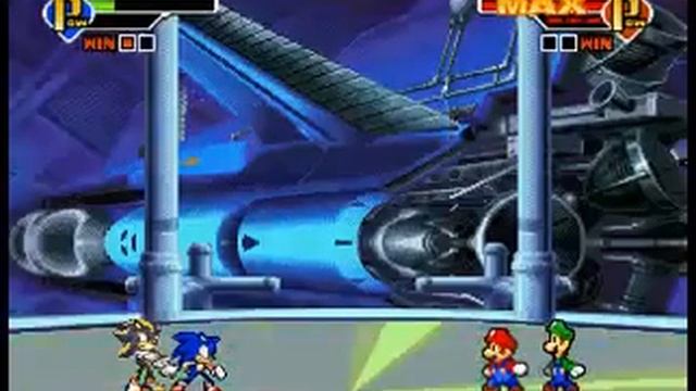 Mugen: sonic and shadow vs. mario and luigi (small characters) смотреть онлайн
