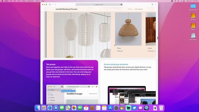 macOS Monterey Beta 1 - New Features and Changes Hands On смотреть онлайн