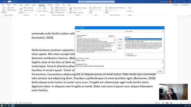 Managing References and Bibliography in Microsoft Word смотреть онлайн