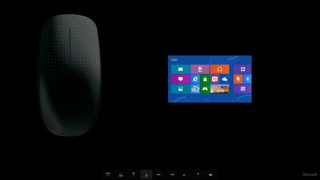 Touch Mouse Windows 8 Gesture Coach.wmv смотреть онлайн