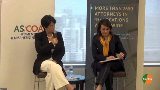 Embracing Change for Growth with Reina Irene Mejía - AS/COA Women Hemispheric Network смотреть онлайн