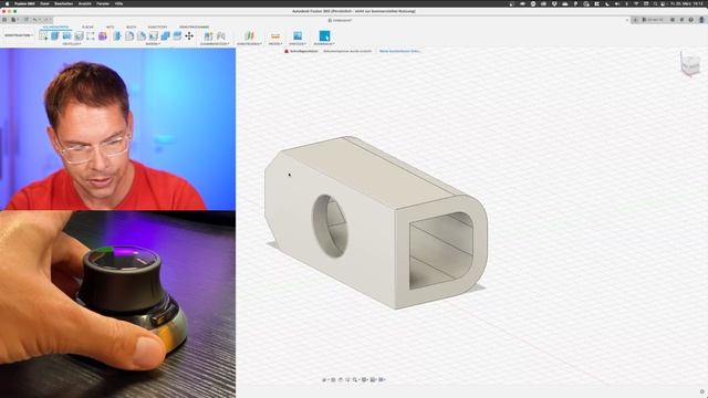3D Maus für CAD [deutsch] - 3DConnexion Space Mouse Wireless & Fusion 360 смотреть онлайн