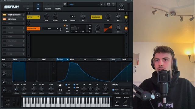 Serum DNB Womp Bass Tutorial - How to make DNB Womp Bass in Serum like Bou смотреть онлайн