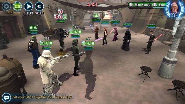 Imperial Troopers vs Starkiller - SWGOH - 5v5 GAC смотреть онлайн
