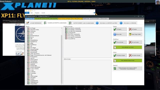 XP11: FLYING ONLINE: VATSIM / IVAO - Part 3 (ENGLISH) смотреть онлайн
