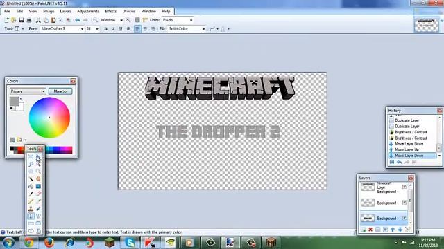 How to make a thumbnail using Paint.NET! смотреть онлайн