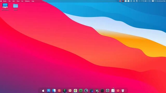 KDE Neon Mac look & feel смотреть онлайн
