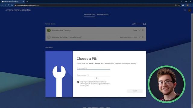 How to Access Your Work PC From Home - Chrome Remote Desktop Tutorial смотреть онлайн