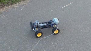 Пневматический двигатель. Использование. Lego pneumatic engine. First way of using. 2 cylinders