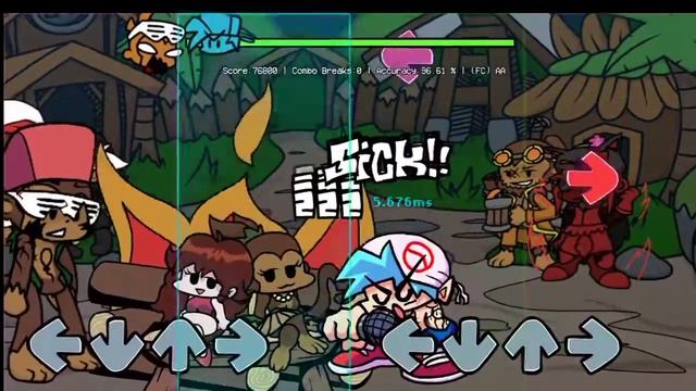 FNF VS Monkey Mod!! optimizado (android) смотреть онлайн