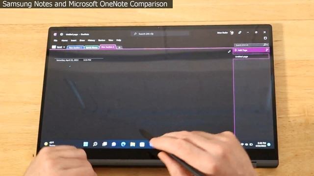 Samsung Notes vs Microsoft OneNote | Tab S8 Ultra, Galaxy Book2 Pro 360, Last Year's 360 смотреть онлайн