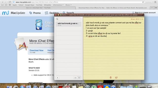 avoir plein d'effets sur photo booth (mac) смотреть онлайн