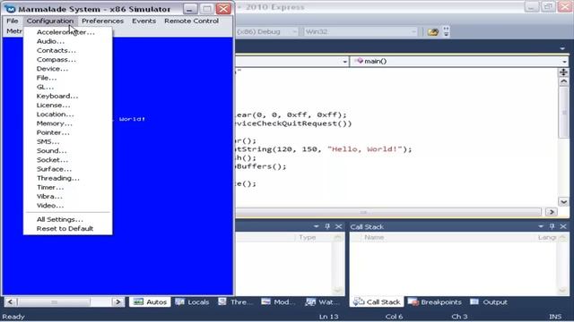 "Hello World" with Marmalade tutorial смотреть онлайн