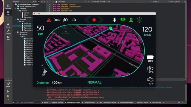 Virtual dashboard v2 DEMO | Instrument Cluster | Raspberry Pi | Qt | CAN Bus | Electric Motorcycle смотреть онлайн
