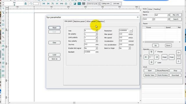 How to set parameters in AutoLaser software, China laser cutting and engraving machine, смотреть онлайн