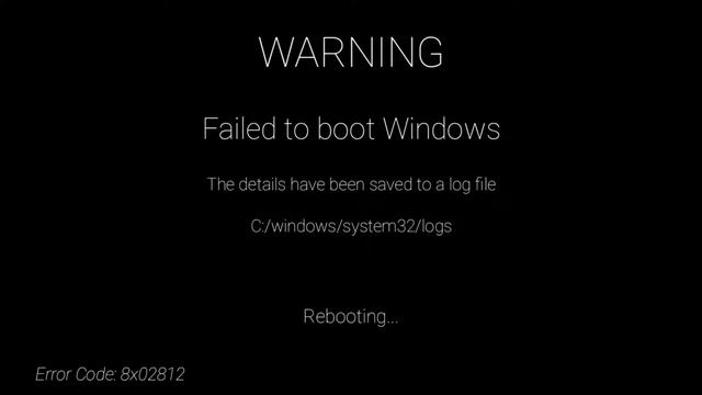 Windows 10 creepy error screen смотреть онлайн