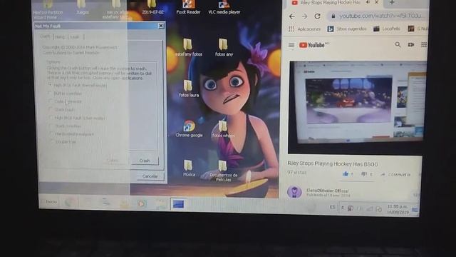 Riley Stops Playing Hockey Has BlueScreen Of Death смотреть онлайн