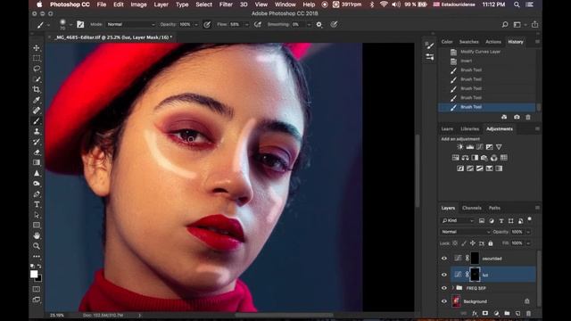 Dodge and Burn rápido en photoshop? смотреть онлайн