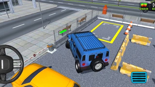 Master of Parking SUV | Hummer driving school game | android parking simulator gameplay смотреть онлайн