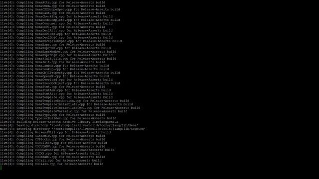 Compiler with YACC, LEX and LLVM смотреть онлайн