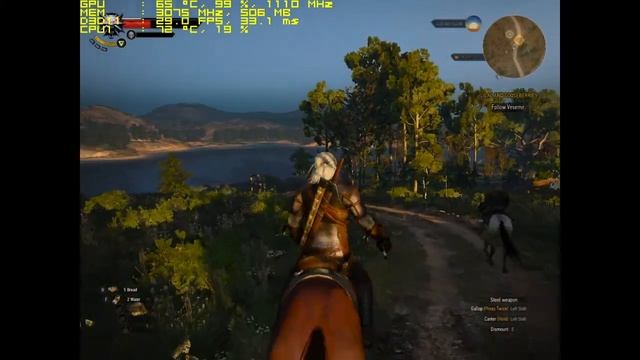 THE WITCHER 3 MACBOOK PRO RETINA 15 GT 650M 30+FPS смотреть онлайн