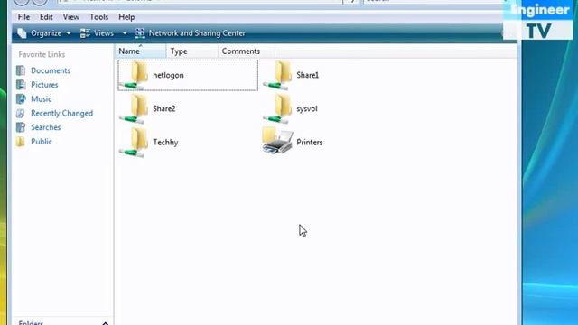 Access the Shared Folder in Windows Server 2008 Network смотреть онлайн